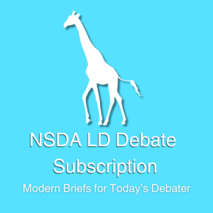 NSDA LD Brief Subscription