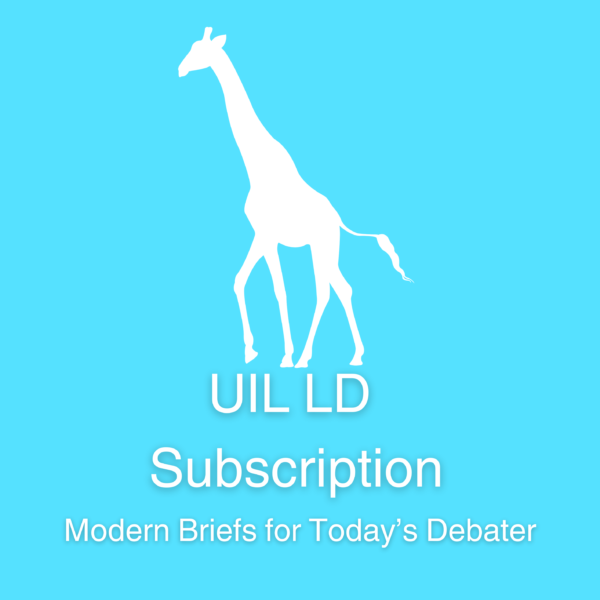 UIL LD Debate Subscription