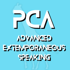 Advanced Extemporaneous Speaking