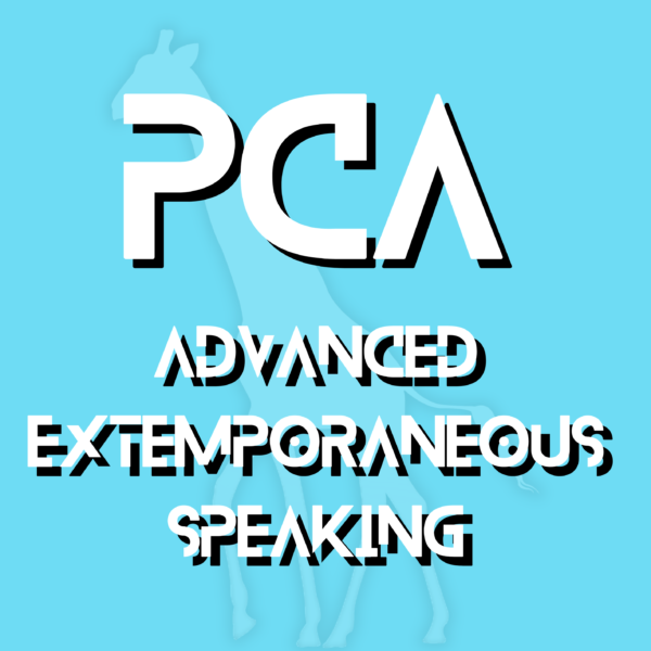 Online Course for Extemporaneous Speaking