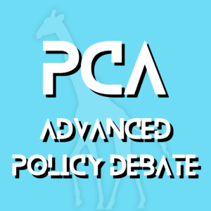 Advanced Policy Debate