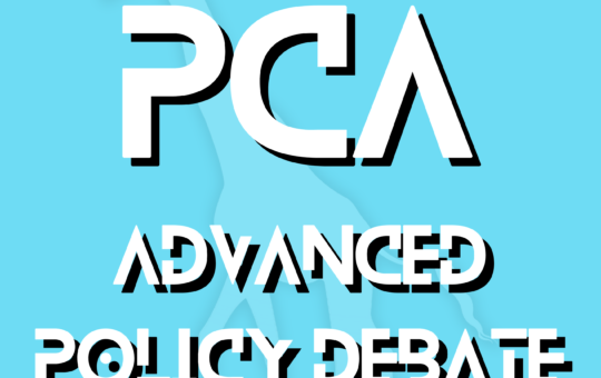 Online Course Advanced Policy Debate