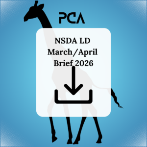 March April LD Brief Debate